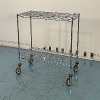 Wire Shelving Cart image 0